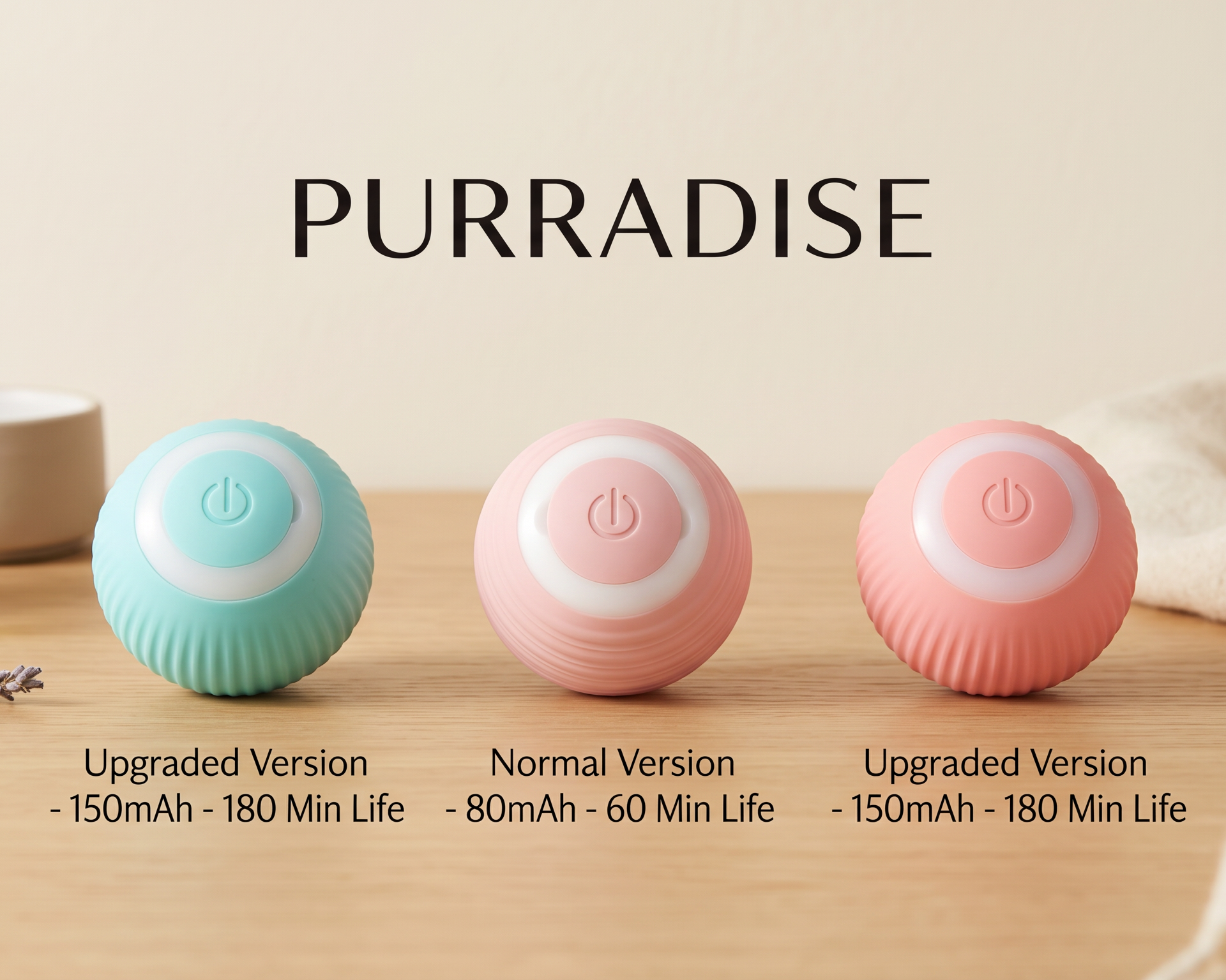 PurrRoll™ Interactive Motion Ball for Cats