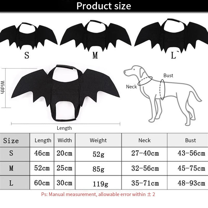 BatCat™ Halloween Wings for Cats